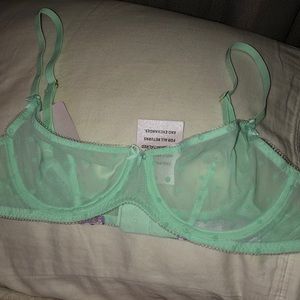 SavageX Fenty Flock dot demi bra